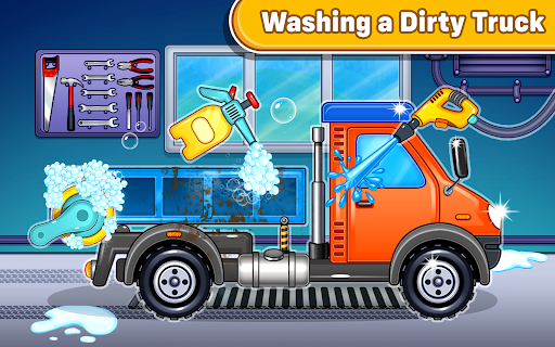 Truck Games Build House Kids 2