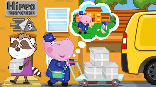 Post office game: Professions