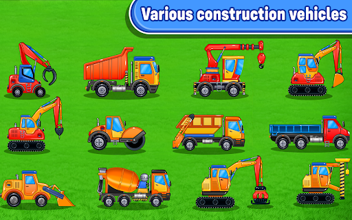 Truck Games Build House Kids 2